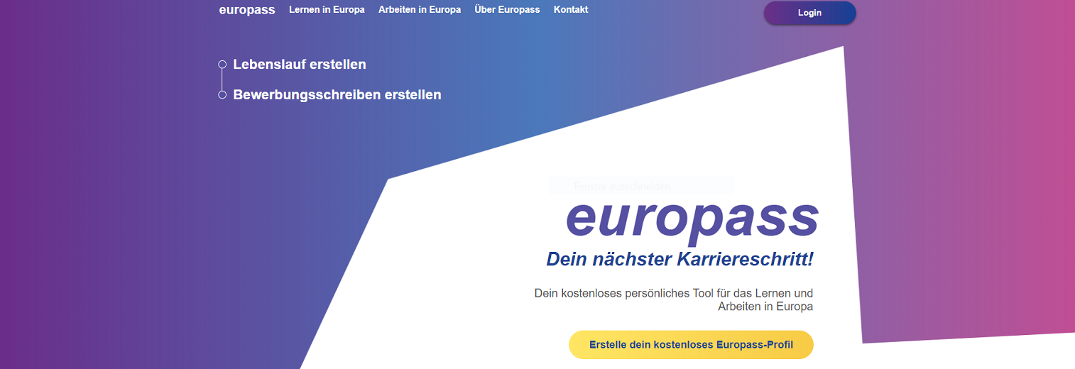 Europass Login